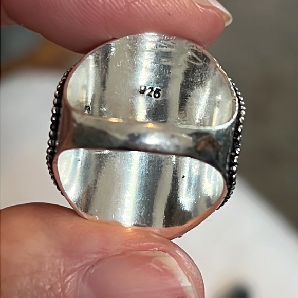 #195 Carnelian Handcrafted Poison ☠️ Ring 💍 Size 8.25 NWOT - Picture 10 of 16